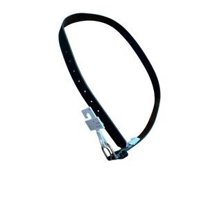 Velvet Dark Green Belt With Gold Buckle For Women Size M Made In China Stylish A